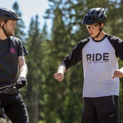 Ride and Develop Coachar i Isaberg Instruktör på teknikkurs inom mountainbike